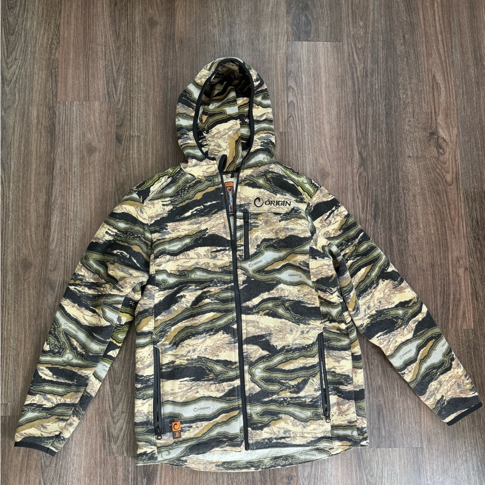 Origin Stealth Wool Hooded Jacket